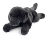 Uni-Toys - Labrador schwarz, liegend - 40 cm (Länge) - Produktbild-Vorschau 2