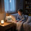 TESLA Bambino Buddy AI: Een slimme, interactieve pluche uil Productafbeelding-voorbeeld 2