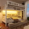 Letto a castello Flieks 90x200 cm con LED, letto in metallo Anteprima dell’immagine prodotto 1