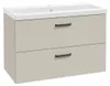 Szafka Łazienkowa z Umywalką 80 x 40 cm Kaszmir Matowa Podgląd zdjęcia produktu 1