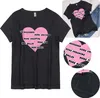 Kurzarm T-Shirt für Mädchen, graphit, mit Schriftzug 18-24 Produktbild-Vorschau 1
