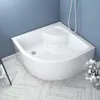 ECOLAM Duschwanne Duschtasse Pa-ko Viertelkreis 90x90 x39,5 Produktbild-Vorschau 1