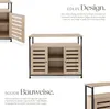 tectake® Sideboard Warrington mit höhenverstellbaren Produktbild-Vorschau 3