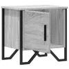 vidaXL Nachttische 2 Stk. Grau Sonoma 40x30x40 cm Produktbild-Vorschau 6