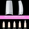 500 Stück French Künstliche Nageltips Set Falsche Acryl Produktbild-Vorschau 3