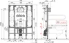 Alcadrain AM101/1300H Sádromodul Vorwandinstallationssystem Produktbild-Vorschau 2
