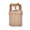 Kinder Bettwäsche Set 135x200 80x80 cm süße Fuchs Produktbild-Vorschau 6