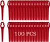 100 Stück Ersatzmesser-Set Kompatibel mit Rasentrimmer Produktbild-Vorschau 1