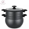 Couscoussiere 10L Edelstahl Dampfgarer Induktionsgeeignet Produktbild-Vorschau 1