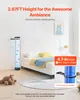 SucceBuy lávová lampa 80 cm s rybičkami, bublinkovým Náhľad obrázku produktu 3