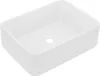 vidaXL umyvadlo Matt White 41x30x12 cm Keramika Náhled obrázku produktu 1