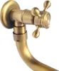 Wasserhahn Messing Antik, Wandmontage 180° Schwenkbar Produktbild-Vorschau 4
