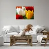 Bild auf Leinwand - Leinwandbild - Tulpen Vase Blumenstrauß Produktbild-Vorschau 6