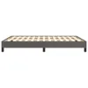The Living Store Bettgestell Grau 140x190 cm Kunstleder Produktbild-Vorschau 6