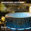 Bain à remous LED Hollyw. AirJet Ø 196x66cm Voir les images du produit 71