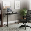 Biurko Relaxdays z półką na monitor, wymiary: 75 x 80 x 40 Podgląd zdjęcia produktu 2