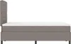 Maison Exclusive - Boxspringbett mit Matratze mit LED Taupe Produktbild-Vorschau 9