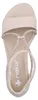 Rieker Damen Sandale Sandalette Strass Metallic Blockabsatz Produktbild-Vorschau 3