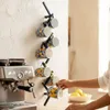 DanDiBo Porte-tasses mural Métal Barre à crochets avec 10 Voir les images du produit 4