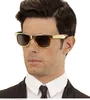 Brille in goldmetallic - coole Sonnenbrille goldfarben - Produktbild-Vorschau 2