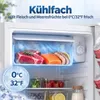 HOMCOM 72,5 L Mini Kühlschrank mit Gefrierfach, Obst- und Produktbild-Vorschau 4
