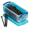 Really Useful Box Aufbewahrungsbox 0,90 Liter transparent Produktbild-Vorschau 5