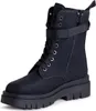 topschuhe24 2280 Damen Plateau Stiefeletten Worker Boots, Produktbild-Vorschau 3