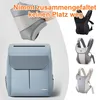 Babytrage für Neugeborene ab Geburt, ergonomische Babytrage Produktbild-Vorschau 3