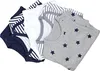 TupTam Baby Jungen Kurzarm Wickelbody Baumwolle Body 5er Produktbild-Vorschau 6
