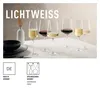Set Di Bicchieri Da Vino Rossi Julie Bianco Chiaro H24 Di Anteprima dell’immagine prodotto 3
