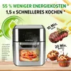 GOURMETmaxx Heißluft-Fritteuse AirGenius XXL 12 L Produktbild-Vorschau 14