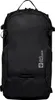 A black backpack is shown against a white background. Voir les images du produit