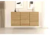 Buffet Idao mit 3 Türen, Holzoptik, 160cm Produktbild-Vorschau 6