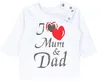 TupTam Uni Baby Langarmshirt mit Spruch Aufdruck 3er Set, Produktbild-Vorschau 5