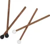 4Pcs Ocelový jazyk Buben Mallet Dětská gumová palička Bicí Náhled obrázku produktu 1