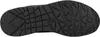 The image shows the sole of a black Skechers sports shoe. Voir les images du produit