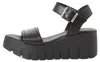 Tamaris Damen Sandalette mit Plateau und Keilabsatz Produktbild-Vorschau 1