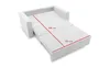 Sofa AIKIDO 150x85 - mit schlaffunktion - Farben zur Produktbild-Vorschau 6