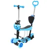 5-in-1 Kinder Roller Scooter mit Abnehmbarer Produktbild-Vorschau 2