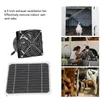 Solární odsávací ventilátor 50W 12V s 6,5" solárním panelem Náhled obrázku produktu 9