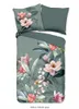 Descanso Bettwäsche mit einer biese und Blumen - 135x200 cm Produktbild-Vorschau 1