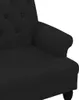 vidaXL Banc avec dossier noir 120x62x75,5 cm Tissu Voir les images du produit 7