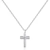 Stylish steel necklace with a cross Backliner BBC04 Produktbild-Vorschau 2