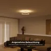 LUMIÈRE Design Deckenleuchte 'Noxi' 33cm LED warmweiß Up- & Produktbild-Vorschau 6