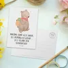 Mr. & Mrs. Panda Postkarte Scheidung Soloabenteuer - Weiß - Produktbild-Vorschau 3