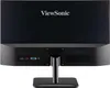 The back view of a black ViewSonic monitor on a black background. Anteprima dell’immagine prodotto
