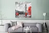 MuchoWow® Poster Gemälde - Big Ben - Rot - Regenschirm Produktbild-Vorschau 5