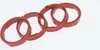4X Zentrierringe 73,1 x 63,4 mm Rot Felgen Ringe + 1x Produktbild-Vorschau 3