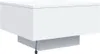 A white square coffee table with a modern design. Produktbild-Vorschau