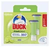WC blok Duck Fresh Discs - náplň, limetka, 2x 36 m Náhled obrázku produktu 1